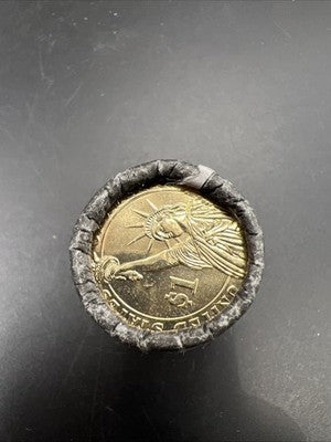 2013 D Woodrow Wilson Presidential Dollar US Mint BU Roll 25 Coins