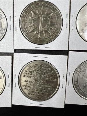 10 Medal Lot US Boy Scout National Jamboree 1960 1937 1981 1953 1964 1950 1957 +
