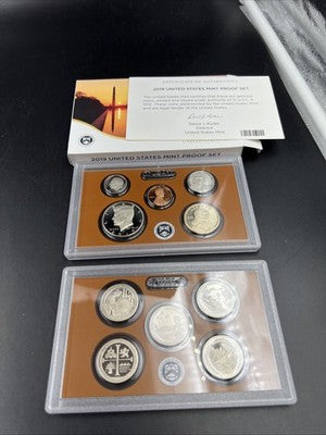 2019 US Mint Clad Proof Set OGP - No W 1c