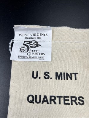 U.S. Mint Bag of 100 2005 D West Virginia State Statehood Quarters BU UNC