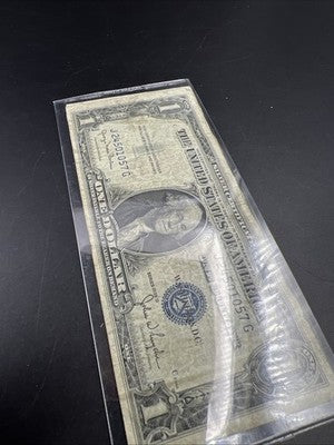 Wide and Narrow Variety 1935 D $1 Dollar Silver Certificate Set Very circ #57