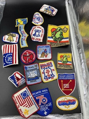 Lot of 18 Boy Scout Patches 1973 National Jamboree 1976 +