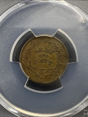 1861 - 1865 Civil War Token PCGS MS62 BN The Federal Union Token Fuld-219/320a