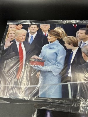 Lot of 3 Donald Trump Printed Presidential Portraits