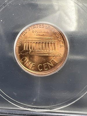 2001 Broadstruck Error Lincoln 1c BU ICG Certified Sin City Hoard