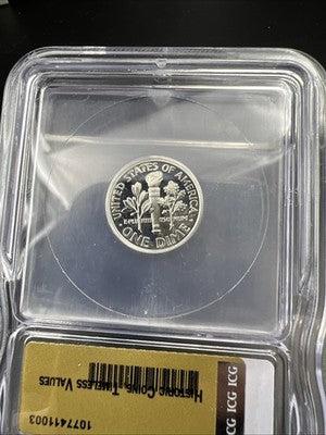 2004 S Silver Proof Rooseveltl Dime Coin PR70 ICG