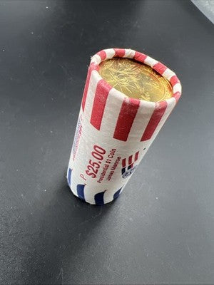 2008 P James Monroe Presidential Dollar US Mint BU Roll 25 Coins