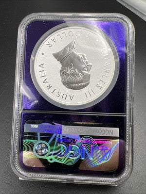 2024 Wedge Tailed Eagle Australia 1 Oz Silver Coin NGC MS70 #049