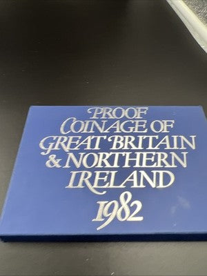 1982 Great Britain & Northern Ireland Proof Set w/ Box