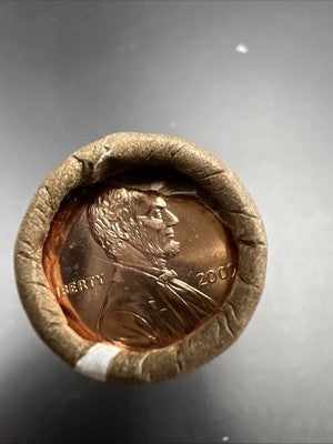 50 Coin US Mint BU Roll 2009 P Birthplace Log Cabin Lincoln Commemorative Cents