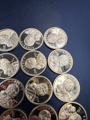 2004 S 25 Coin Proof Sacagawea Dollar Coin Roll