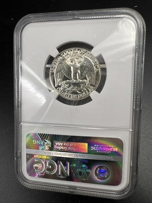 1953 P 25c Washington Silver Proof Quarter Coin PF66 * Star NGC Cameo Obverse