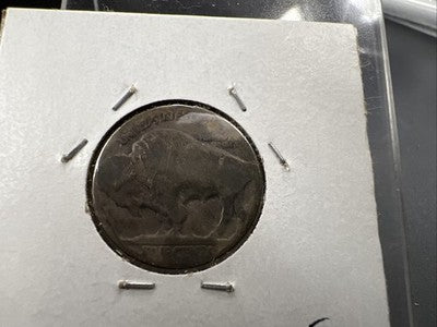 Hobo Buffalo Nickel Coin Modern Carving SKU#F