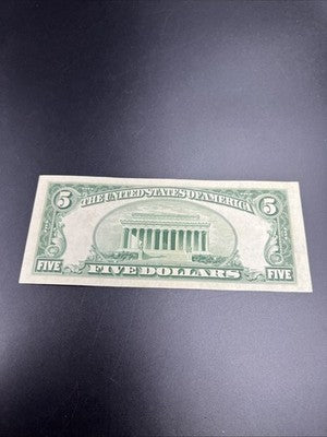 1953 B $5 Five Dollar Silver Certificate XF EF Extra Fine Circ #902