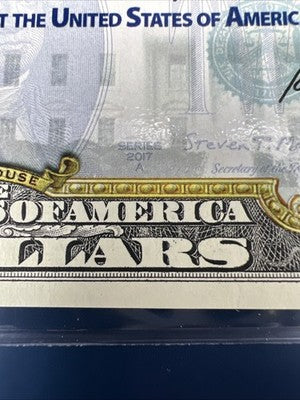 2 Consecutive 2017 $2 FRN Biden Harris Presidential Colorized UNC Two Dollars #1