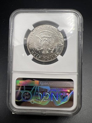 2025 P Kennedy Half Dollar Coin NGC BU Brilliant Uncirculated #72