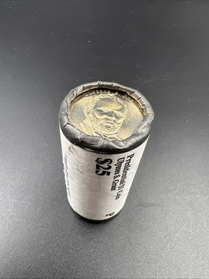 2011 P Ulysses S Grant Presidential Dollar US Mint BU Roll 25 Coins Unc