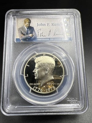 1976 S 50c Kennedy 40% Silver Half Dollar Coin PR69 DCAM PCGS #007