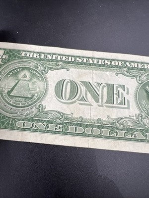 1935 D $1 One Dollar Blue Seal Silver Certificate VF Very Fine Circ #092