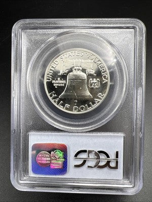 1955 50c Franklin 90% Silver Half Dollar Coin PCGS PR67 #820