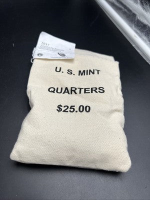 2017 S 25c Ozark Rivers 100 Coin US Mint Certified BU UNC ATB Quarter Bag $25 FV