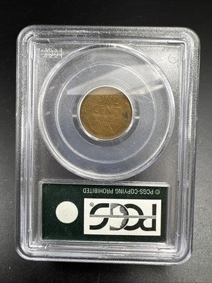 1919 1c Lincoln Wheat Cent PCGS OGH Wheat Reverse Authentic Holder