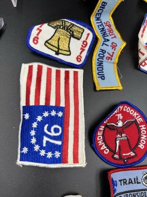 Lot of 18 Boy Scout Patches 1973 National Jamboree 1976 +