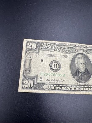 1950 A $20 FRN Federal Reserve Note St. Louis District VG Circ #289