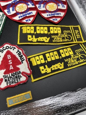 Lot of 19 Boy Scout Patches Talladega Cumberland Caves +