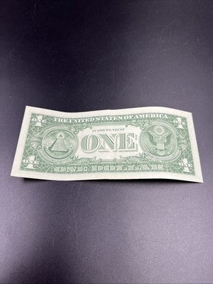 1957 $1 One Dollar Blue Seal Silver Certificate VF Repeat Serial #99917704
