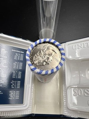 US Mint Certified 2003 P Missouri State Statehood Quarter Roll BU UNC