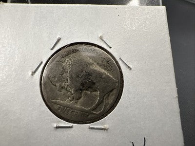Hobo Buffalo Nickel Coin Modern Carving SKU#U