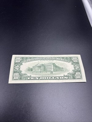 1995 $10 FRN Federal Reserve Note AU About UNC #76