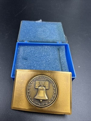 Liberty Bell Belt Buckel 1776 - 1976 US Bicentennial
