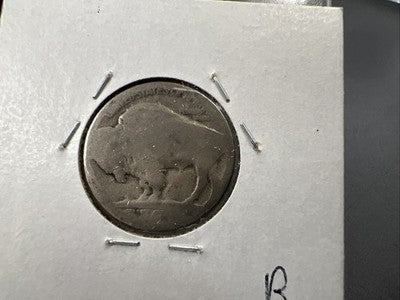 Hobo Buffalo Nickel Coin Modern Carving SKU#B