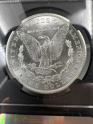 1884 CC Morgan Silver Eagle Dollar Coin NGC BU UNC Original Bag Fragment Series