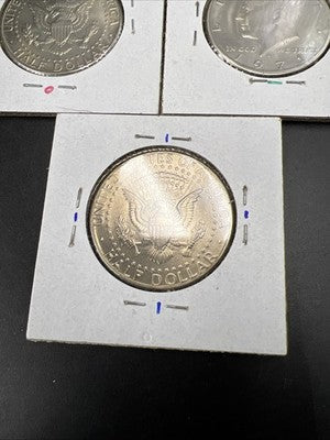 Kennedy Half Dollar Collector's Lot 1995 Die cracks 1971 D Weak Strike & Colored