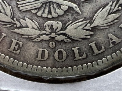 1882 O / S Morgan Silver Dollar Coin CH VF Very Fine Circ