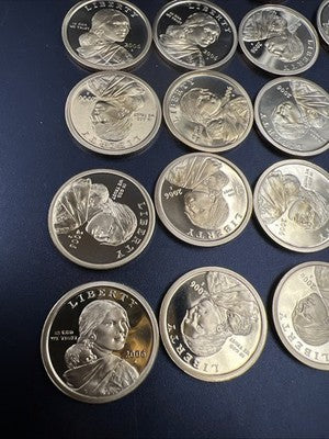 2006 S 25 Coin Proof Sacagawea Dollar Coin Roll