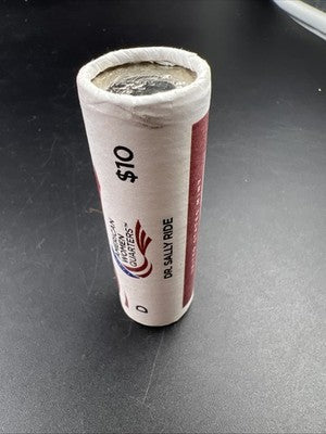 US Mint Certified 2022 D Sally Ride Women's Quarter 40 Coin BU Roll