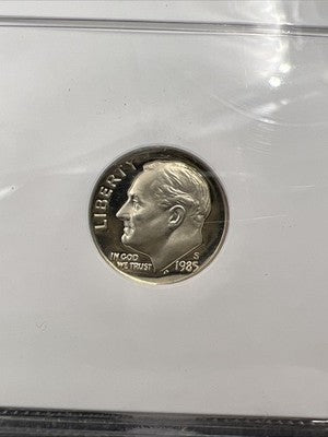 1985 S 10c Roosevelt Copper Nickel Proof Dime Coin NGC PF69 UCAM #083