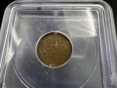 1921 S 1c Lincoln Wheat Cent Penny Coin ICG AU58