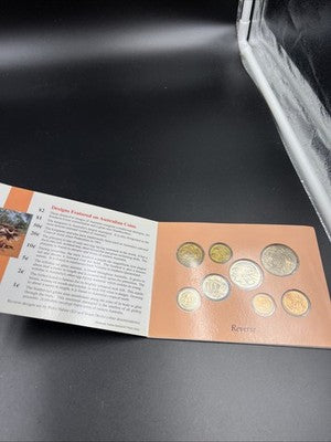 1994 Australian Uncirculated Set 8 Coin Set in Privately made Display Folder