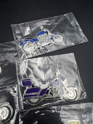 5 Piece Variety Set Harley Davidson Somalia Dollar Coins UNC 2007