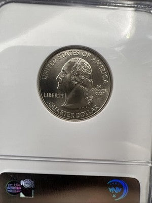 2005 D 25c Oregon State Statehood Quarter Coin NGC MS67 SMS #109