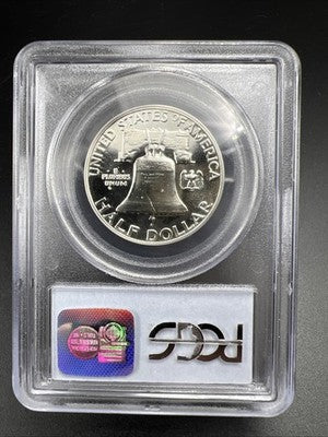 1955 50c Franklin 90% Silver Half Dollar Coin PCGS PR67 #820