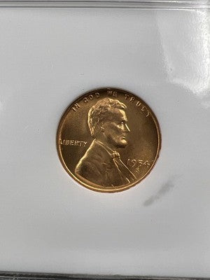 1954 S 1c Lincoln Wheat Cent Penny MS67 Red Gem BU UNC #333-011