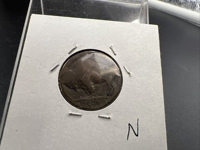 Hobo Buffalo Nickel Coin Modern Carving SKU#N
