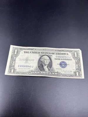 1935 G $1 One Dollar US Silver Certificate VF Very Fine Circ #40