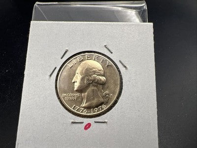 1976 S 25c Bicentennial 40% Silver Quarter Coin Gem BU UNC SKU#C